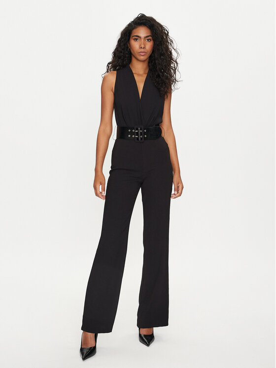 Marciano Guess Marciano Guess Salopetă 4GGK54 8080Z Negru Flare Fit