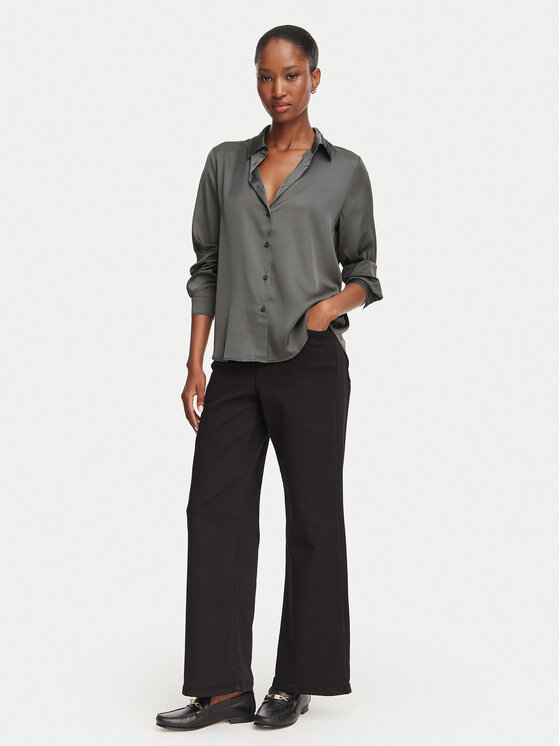 Marella Marella Дънки Emme by Marella Fuxia 2625136061 Черен Wide Leg