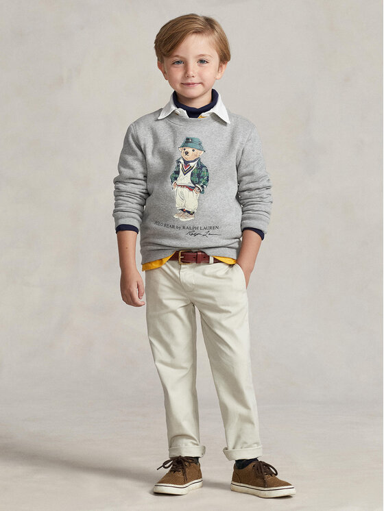 Polo Ralph Lauren Sweatshirt Lscnm4 322919722001 Grau Regular Fit 