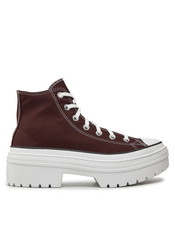 Converse Converse Trampki Chuck Taylor All Star Lugged Heel Platform A09401C Bordowy