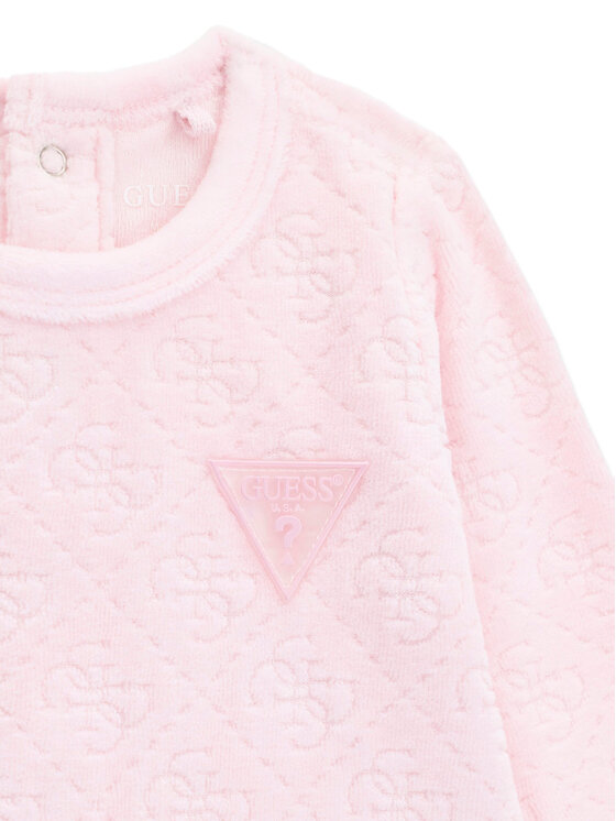 Guess Guess Ромпер H6BG01 K6009 Светлорозов
