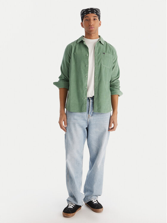 Quiksilver Quiksilver Särk Smoke Trail EQYWT04652 Roheline Regular Fit