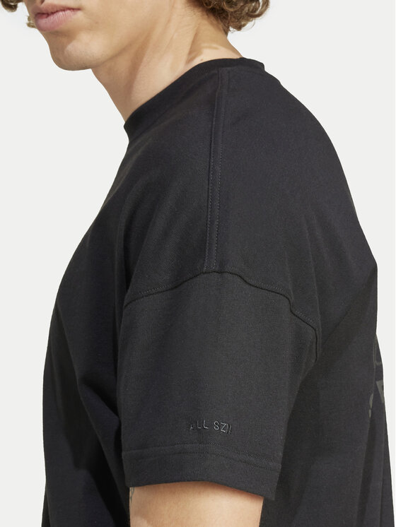 adidas adidas Marškinėliai ALL SZN Graphic IX1262 Juoda Loose Fit