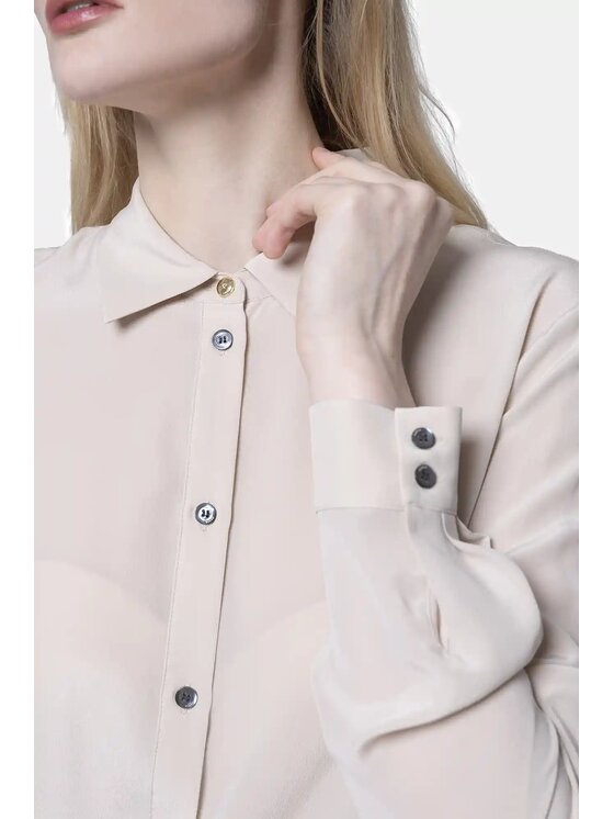 PINKO PINKO Košile Crackers Béžová Regular Fit