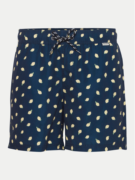 Blend Blend Badeshorts 20716980 Dunkelblau Regular Fit