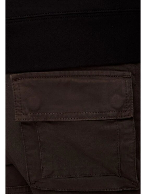 Aeronautica Militare Aeronautica Militare Pantaloni di tessuto Anti-G Marrone Regular Fit