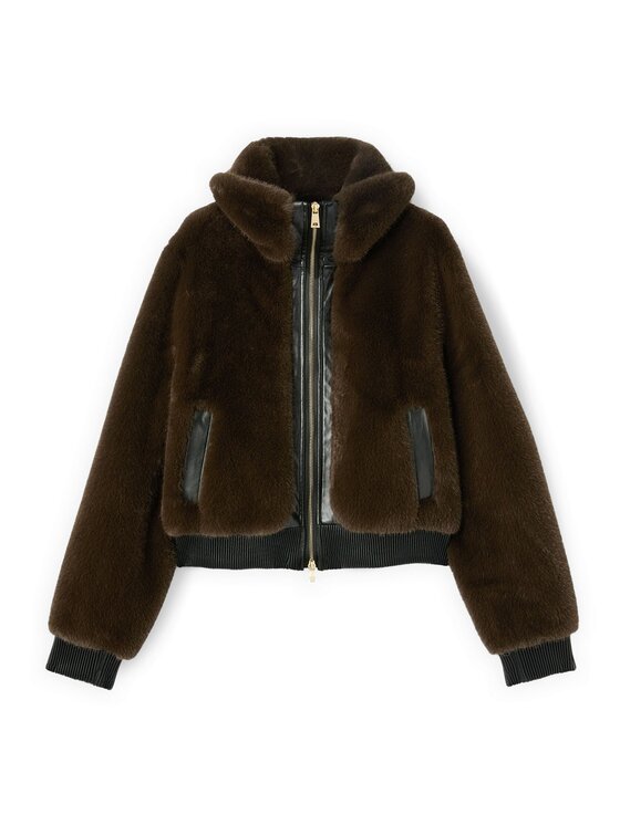 Motivi Motivi Pelliccia 8052W000063N015 Verde Regular Fit