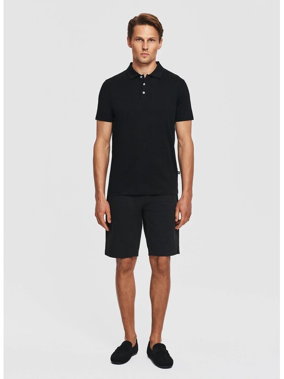 Pako Lorente Pako Lorente Polo P26SF-TX-015 Czarny Classic Fit