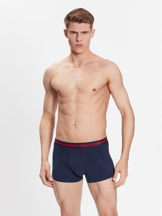 HUGO Hugo 3er-Set Boxershorts 50492375 Dunkelblau