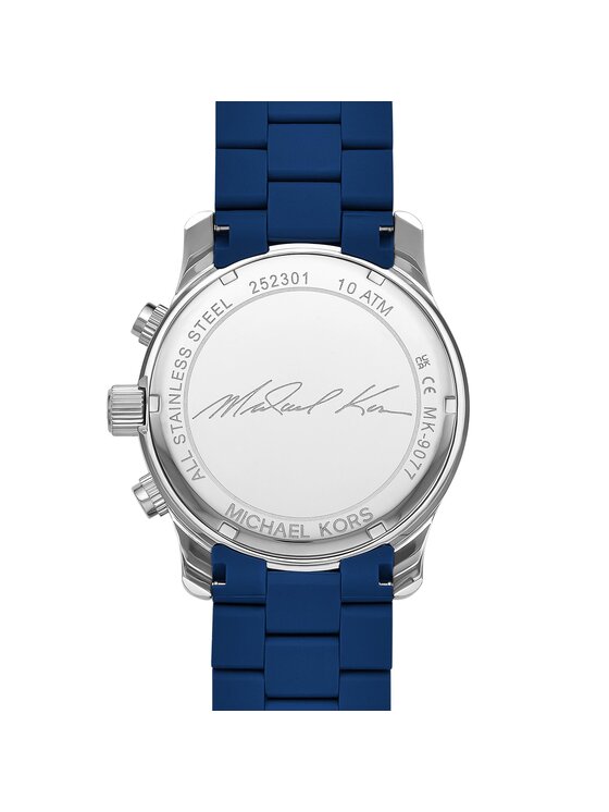 Michael Kors Montre Runway MK9077 Bleu marine Modivo