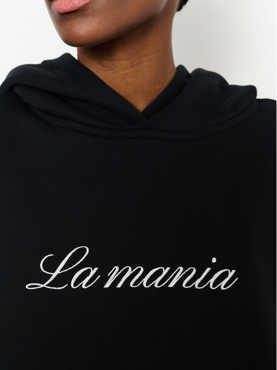 La Mania La Mania Felpa ROCKY Nero Active Fit