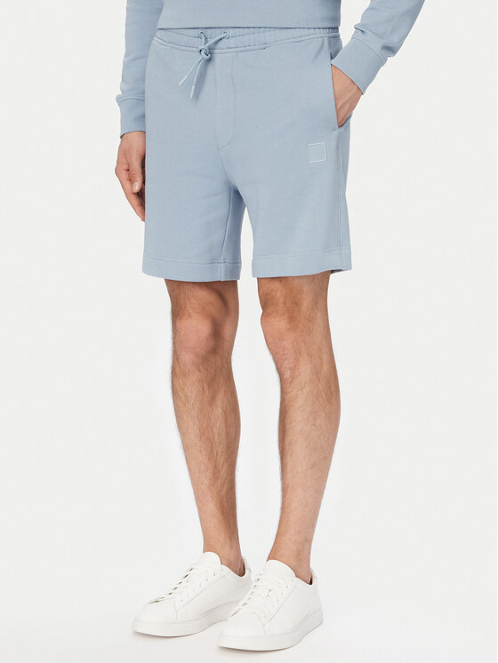 BOSS BOSS Sporta šorti Sewalk 50511726 Zils Regular Fit