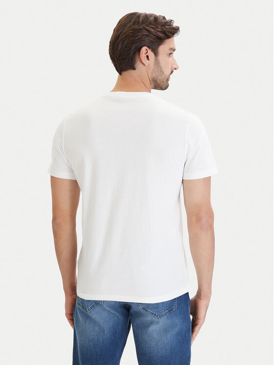 Polo Ralph Lauren Polo Ralph Lauren T-Shirt 714844756005 Biały Regular Fit