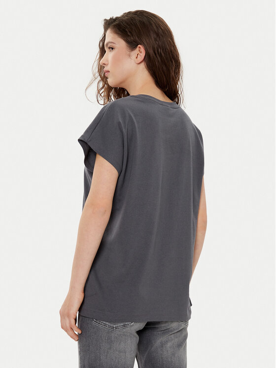 JJXX JJXX T-Shirt Wilma 12274694 Šedá Boxy Fit