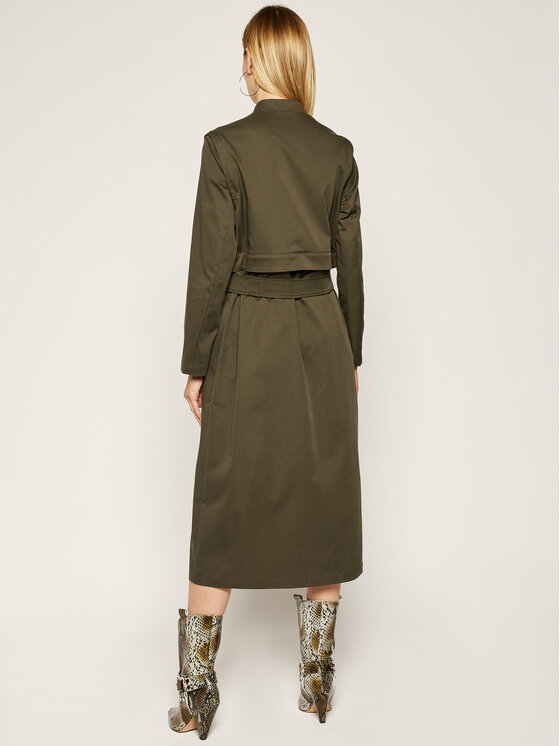 Trench Osteria 70240120 Verde Regular Fit