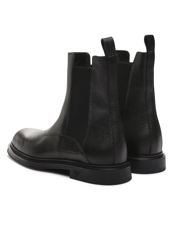 Emporio Armani Emporio Armani Боти тип челси X4M389 XF583 00002 Черен