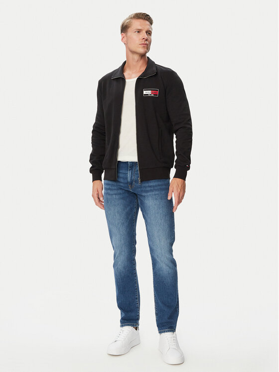 Tommy Hilfiger Tommy Hilfiger Μπλούζα Brand Love MW0MW44941 Μαύρο Regular Fit
