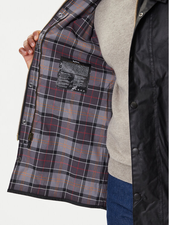 Barbour Barbour Μπουφάν μεταβατικό MWX0017BK91 Beaufort Μαύρο Regular Fit