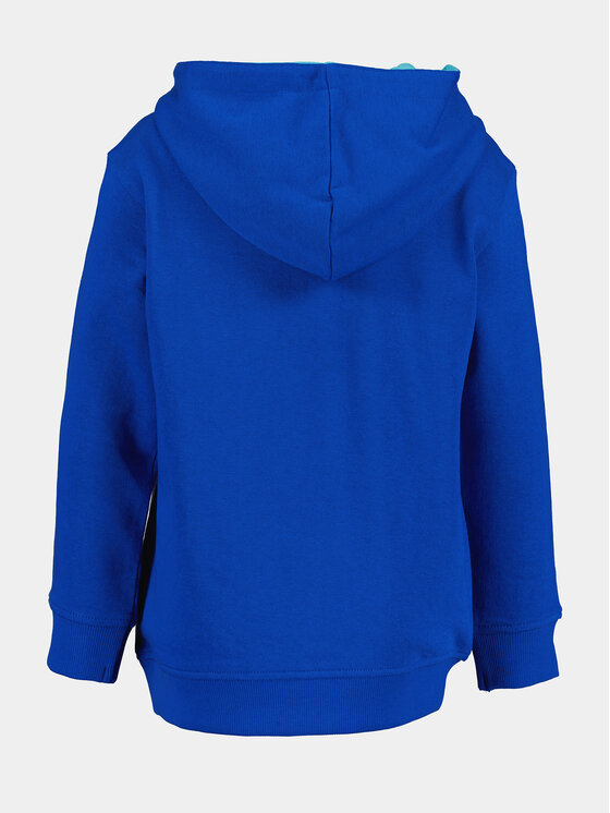 Blue Seven Blue Seven Bluza 817626 X Niebieski Regular Fit