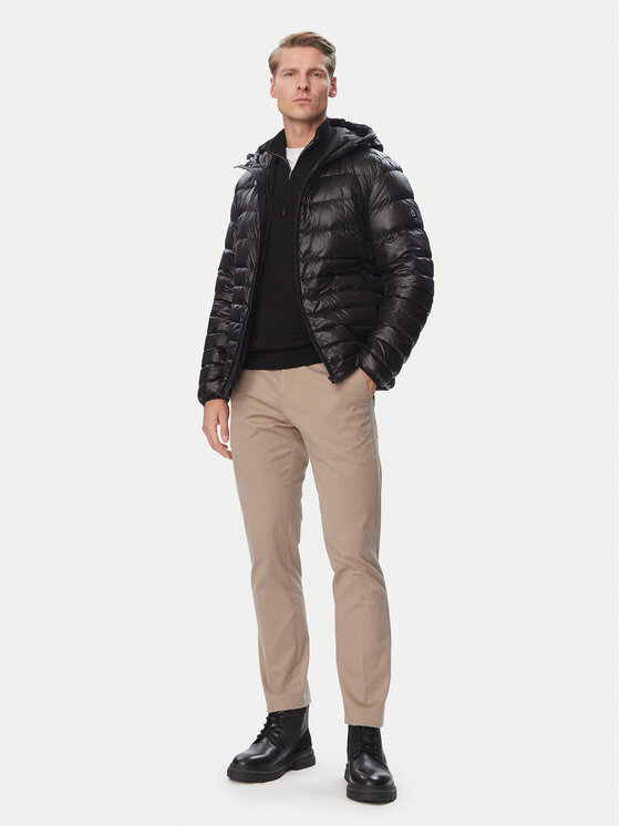 BOSS BOSS Kurtka puchowa H-Dimo 50565656 Czarny Regular Fit