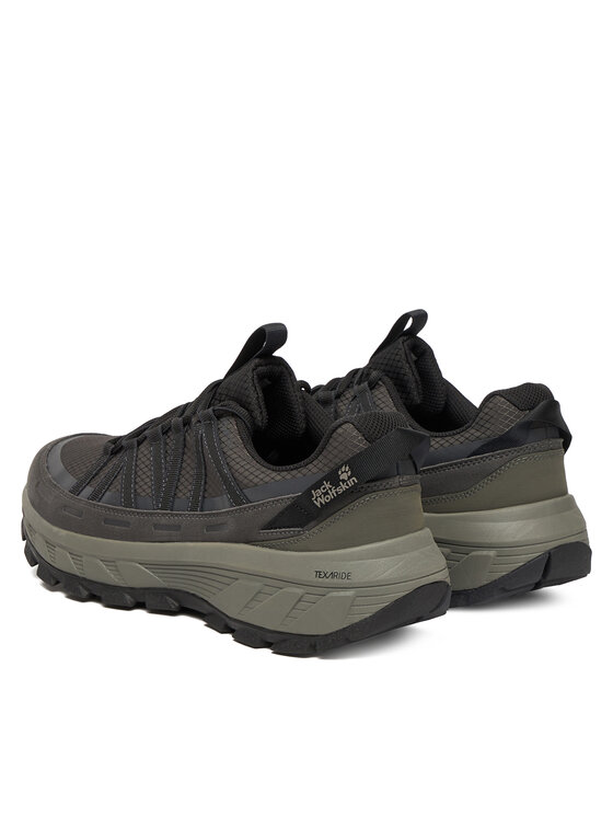 Jack Wolfskin Jack Wolfskin Pārgājienu apavi Wild Hike Texapore Low M A65577 6156 Melns