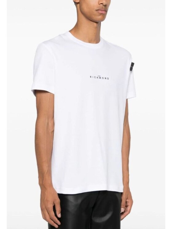 John Richmond John Richmond T-shirt T-shirt da uomo John Richmond Bianco Regular Fit