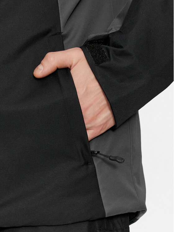 4F 4F Skijacke 4FAW23TTJAM306 Schwarz Regular Fit