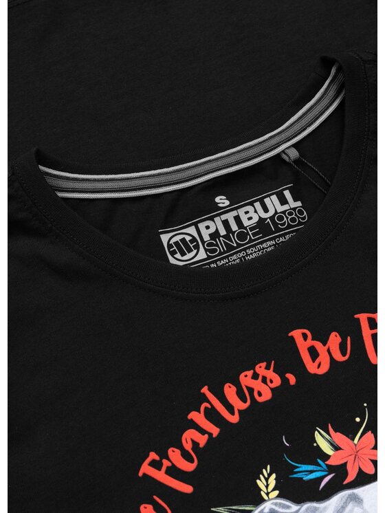 PITBULL PITBULL T-Shirt HAPPY PIT 2 Czarny Regular Fit