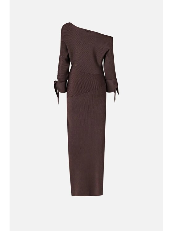 PINKO PINKO Abito da cocktail Brina Marrone Slim Fit