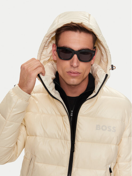 BOSS BOSS Kurtka zimowa H-Calando1 50520200 Écru Regular Fit