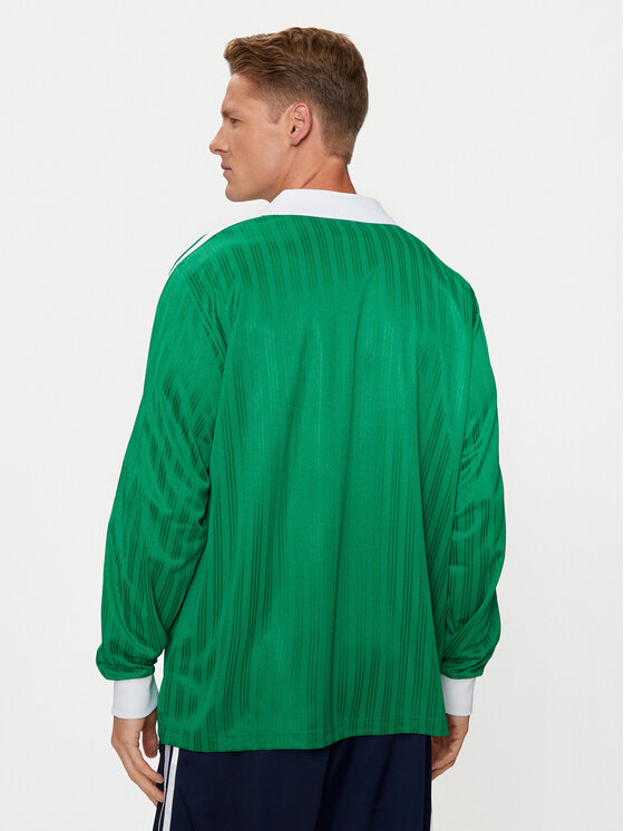 adidas adidas Longsleeve adicolor Piqué Football IX5225 Zielony Regular Fit