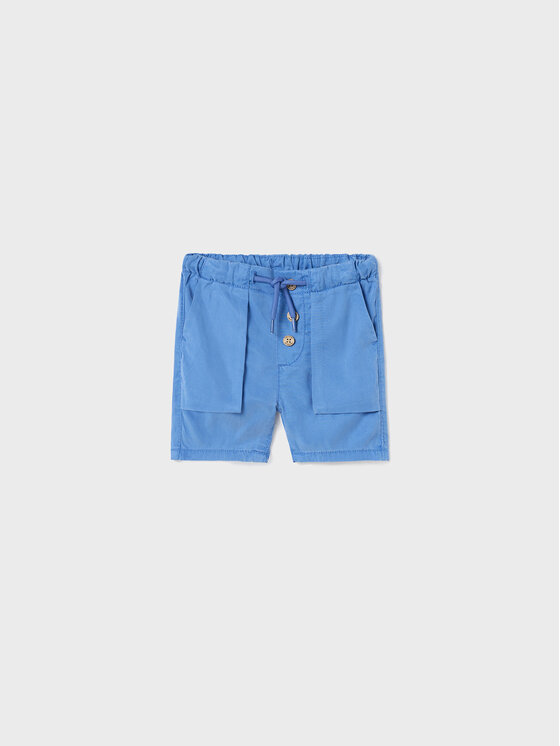 Mayoral Mayoral Pantalon scurți din material 1290 Albastru Regular Fit