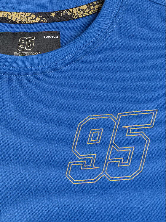 4F 4F T-Shirt MOTOSPORTS 2026 Niebieski Regular Fit