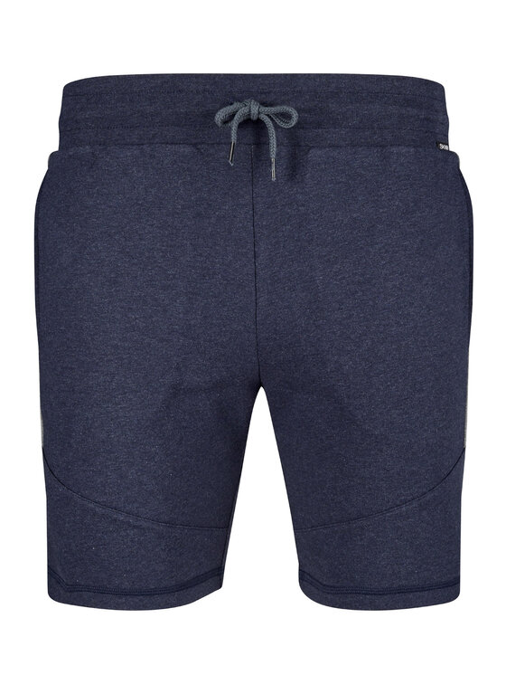 Skiny Skiny Bavlnené šortky 86832 Tmavomodrá Regular Fit