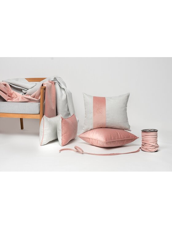 Doram design Doram design Poduszka dekoracyjna Poduszka dekoracyjna dwustronna Mellow 50x30 Różowy