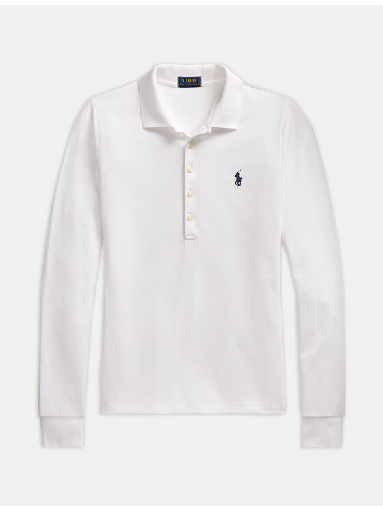 Polo Ralph Lauren Polo Ralph Lauren Polo marškinėliai 211958949003 Balta Regular Fit