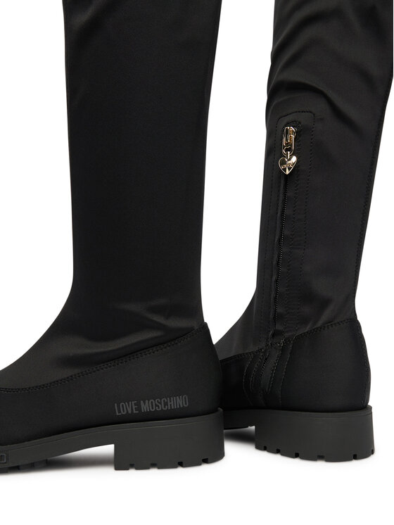 LOVE MOSCHINO LOVE MOSCHINO Μπότες πάνω από το γόνατο JA26074G0NIM0000 Μαύρο