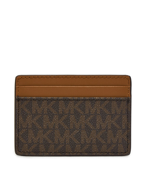 MICHAEL Michael Kors MICHAEL Michael Kors Pouzdro na kreditní karty 32F1GJ6D0B Hnědá
