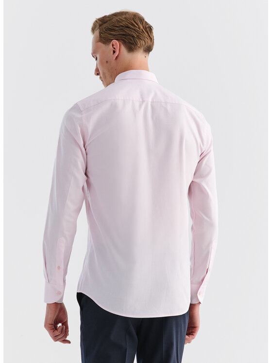 Pako Lorente Pako Lorente Koszula P000B-1X-055 Różowy Slim Fit