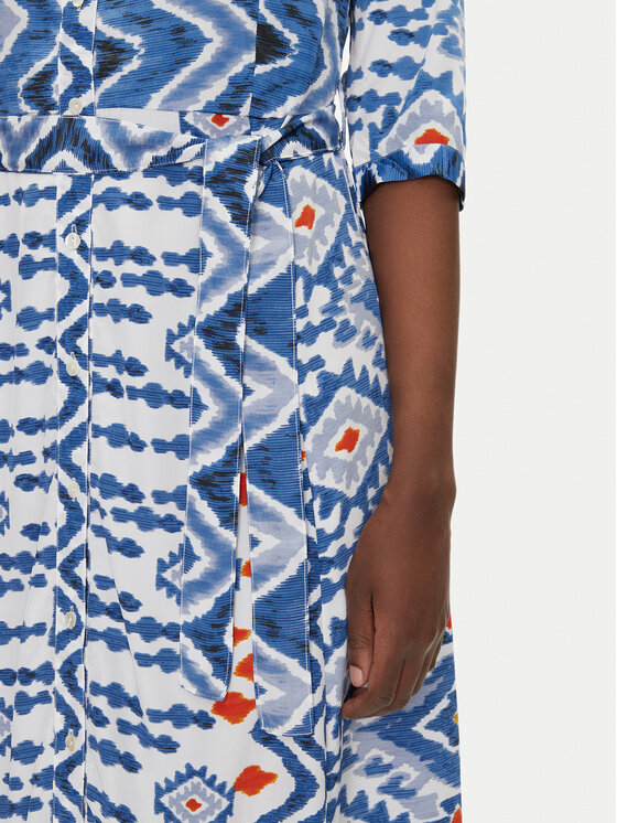 Iconique Iconique Сукня-сорочка IC25-120 Кольоровий Regular Fit