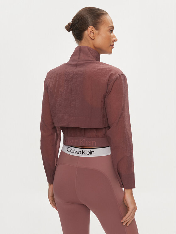 Calvin Klein Performance Calvin Klein Performance Geacă de vânt 00GWS4O516 Roz Relaxed Fit