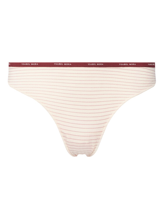 Ysabel Mora Ysabel Mora Stringu komplekts 19007 Bordo