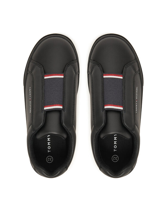 Tommy Hilfiger Tommy Hilfiger Снікерcи T3X9-34092-1355999 S Чорний