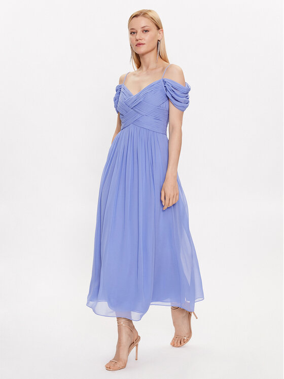 Luisa Spagnoli Luisa Spagnoli Coctailkleid Palagio 539672 Blau Regular Fit