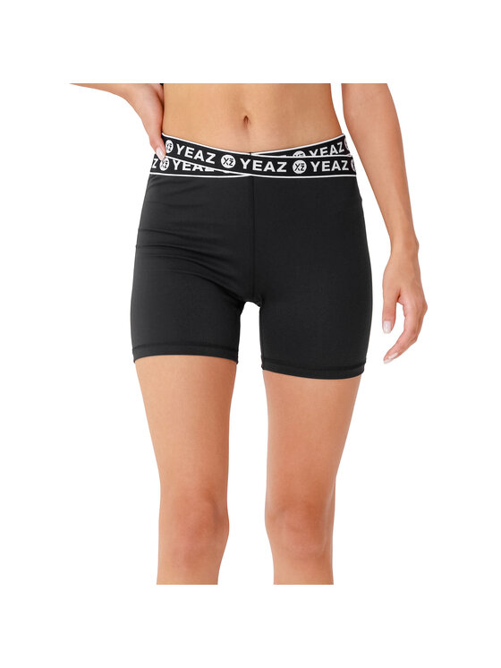 Yeaz Yeaz Szorty sportowe REVOLUTE Sportshorts Czarny Slim Fit