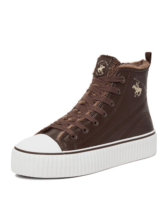 Beverly Hills Polo Club Beverly Hills Polo Club Sneakers aus Stoff CEO-BHPC026MF Braun