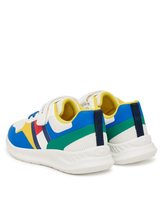 Tommy Hilfiger Tommy Hilfiger Sneakers Flag Low Cut Lace-Up/Velcro T1X9-34369-1843 M Colorat