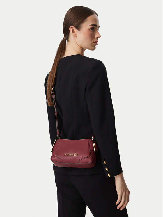 LOVE MOSCHINO Torbica JC4096PP1PLT1552 Tamnocrvena