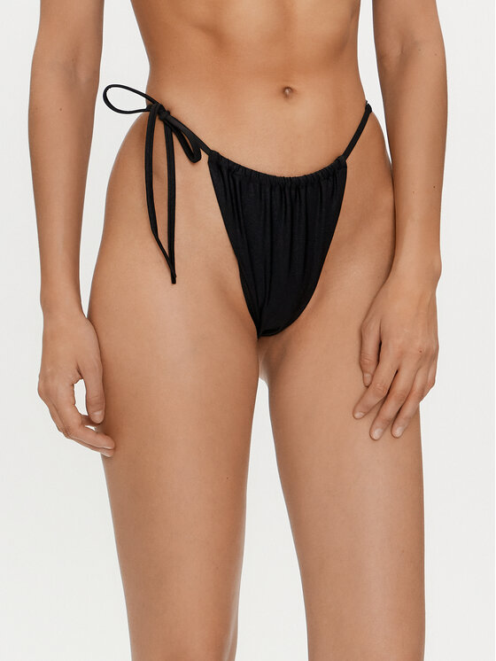 KARL LAGERFELD Bikini apakšdaļa 241W2210 Melns