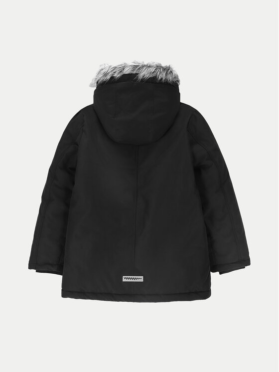 Coccodrillo Coccodrillo Зимно яке ZC4152107OBK Черен Regular Fit